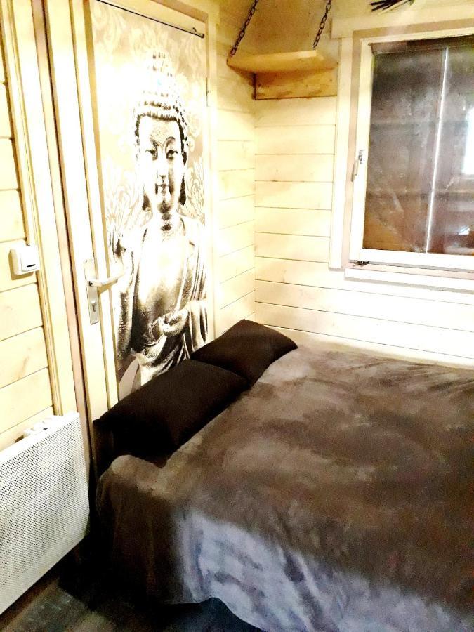 Chalet Charmant A Dausse Avec Piscine Et Jardin ภายนอก รูปภาพ